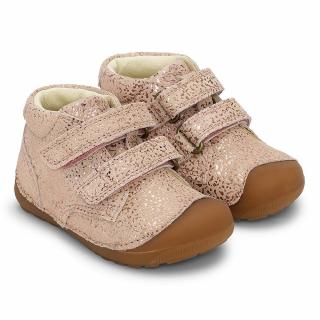 Dětské celoroční botičky BUNDGAARD Petit Strap BG101068-788 Rose Gold Stream 23, Růžová