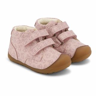 Dětské celoroční botičky BUNDGAARD Petit Strap BG101068-790 Rabbit Old Rose 23, Světle růžová