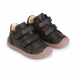 Dětské celoroční botičky BUNDGAARD The Walk Strap Tex BG101156DG-133 Black WS 33, Černá