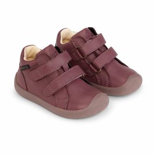 Dětské celoroční botičky BUNDGAARD The Walk Strap Tex BG101156DG-726 Dark Rose WS 30, Růžová