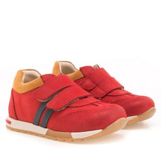 Dětské celoroční boty EMEL E2333C-1 Červená 20, Červená