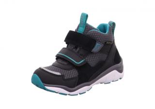Dětské celoroční sportovní boty Superfit SPORT5 1-000246-0000 s membránou GORE-TEX / Černá 23, Černá