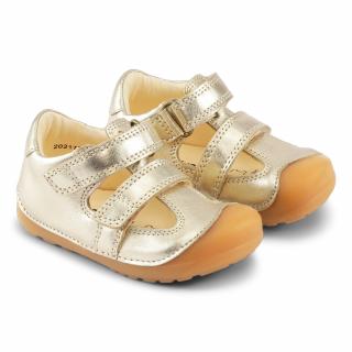 Dětské kožené sandálky Bundgaard Petit Summer BG202173-302 Champagne 21