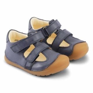 Dětské kožené sandálky Bundgaard Petit Summer BG202173-519 Navy 20, Tmavě modrá