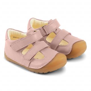 Dětské kožené sandálky Bundgaard Petit Summer BG202173-724 Old Rose 20, Růžová
