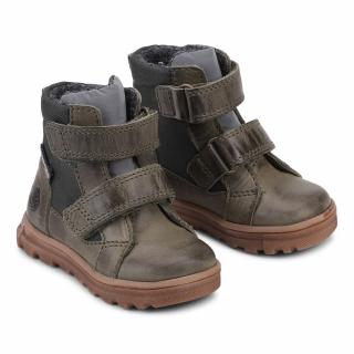 Dětské kožené zimní boty NOAH Bundgaard BG303179G 20, Zelená
