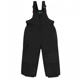 Dětské nepromokavé kalhoty do sněhu Jan & Jul - Black 3-4 roky / 97-104 cm, Černá