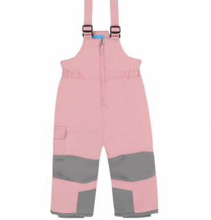 Dětské nepromokavé kalhoty do sněhu Jan & Jul - Dusty Rose 3-4 roky / 97-104 cm, Růžová