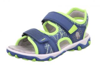 Dětské sandály Superfit Mike 3.0 1-009467-8010 Modrá 32, Modrá