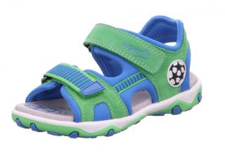 Dětské sandály Superfit Mike 3.0 1-609465-7000 Zelená 30, Zelená