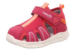 Dětské sandály Superfit Wave 1-000478-50 Růžová 19, Růžová