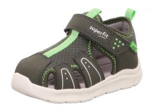 Dětské sandály Superfit Wave 1-000478-70 Zelená 19, Zelená