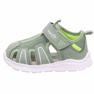 Dětské sandály Superfit Wave 1-000478-7500 Zelená 21, Zelená