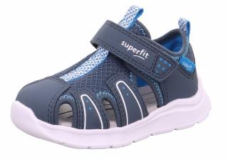 Dětské sandály Superfit Wave 1-000478-8030 20, Tmavě modrá
