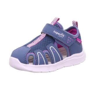 Dětské sandály Superfit Wave 1-000478-8040 Fialová 19, Fialová