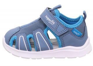 Dětské sandály Superfit Wave 1-000478-8060 Modrá 20, Modrá