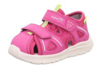 Dětské sandály Superfit Wave 1-000479-55 Růžová 19, Růžová