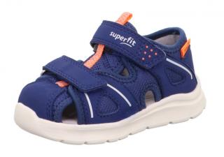 Dětské sandály Superfit Wave 1-000479-8010 Modrá 19, Modrá