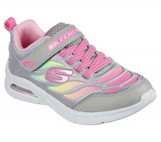 Dětské tenisky Skechers Microspec Max - AIRY COLOR 302345L/GYMT 30, Šedá