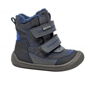 Dětské zimní Barefoot boty Protetika RAMOS 27, Šedá
