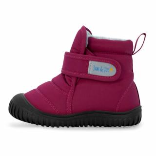 Dětské zimní boty Jan & Jul / Toasty-Dry Booties Wildberry 26,5, Fialová