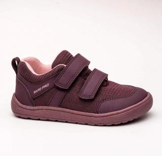 Dívčí barefoot tenisky s membránou NOLAN BORDO, Protetika, Bordová 22