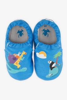 Hopfrög Kids Smart Booties Adventure Hyper Indigo Blue capáčky 22, Modrá
