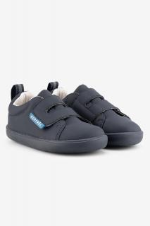 Hopfrög Kids Smart Walker Casual Super Matt Navy celoroční nízké barefoot tenisky 26, Tmavě modrá