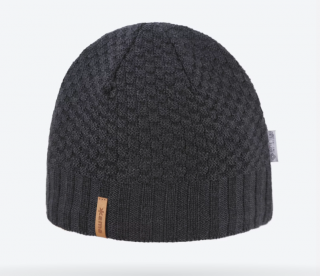 KAMA Pletená Merino čepice AW63 111 Tm.Šedá Graphite UNI (obvod hlavy 54-62 cm)