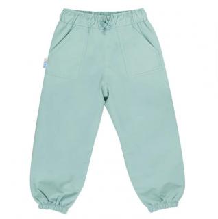 Nepromokavé zateplené kalhoty Jan & Jul - Dusty Mint 3-4 roky / 97-104 cm, Mentolová