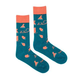 Ponožky Fusakle Zimní výbava 39 - 42, Modrá