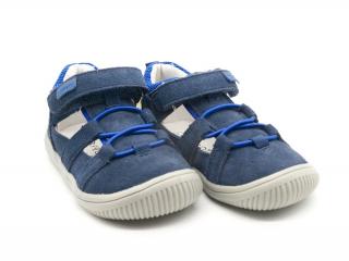 Protetika Barefoot Dětské sandálky KENDY DENIM 22, Modrá