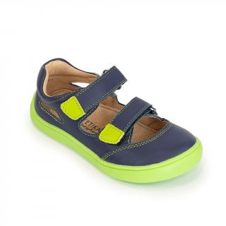 Protetika Barefoot Dětské sandály TERY NAVY Modrá 25, Modrá