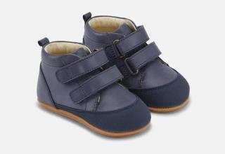 První botičky Bundgaard Prewalker III Strap BG501023-519 WS 19, Modrá
