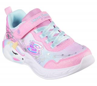 Skechers S Lights Unicorn Dream / Wishful Magic 302299L/PKTQ 32, Vícebarevné