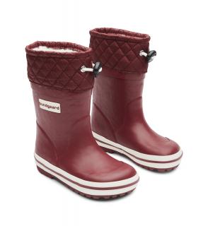 Sněhule / Zateplené holiny Bundgaard Sailor High Rubber Boot / Bordová (BG401016-701) 20, Bordová