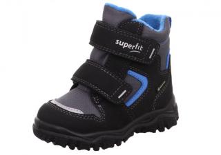 Superfit dětské zimní boty HUSKY1 1-000047-00 19, Černá