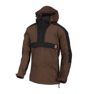 Anorak HELIKON Woodsman - Earth Brown / Black Velikost: S