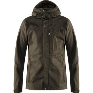 Bunda Fjällräven Kaipak Jacket - Dark Olive Velikost: S