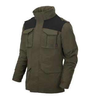 Bunda HELIKON Covert M-65 - TAIGA GREEN / BLACK Velikost: 3XL