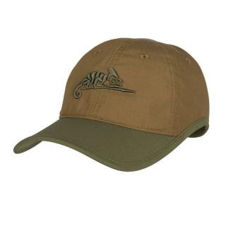 Čepice HELIKON Logo Cap Coyote / Olive Green