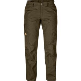 Dámské kalhoty Fjällräven Karla Pro Trousers Curved W - Dark Olive Velikost: C34