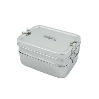 Jídelní box SLICE OF GREEN Lunch Box PANNA - 375/475 + 150 ml