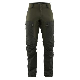 Kalhoty Fjällräven Keb Trousers LONG - Deep Forest/Laurel Green Velikost: C50