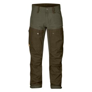 Kalhoty Fjällräven Keb Trousers - Tarmac/Dark Olive LONG Velikost: C52