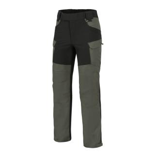 Kalhoty Helikon HYBRID OUTBACK PANTS DuraCanvas - Taiga Green / Black Velikost: XL/LONG