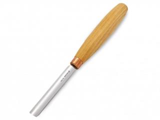 Kompaktní řezbářské dláto BeaverCraft K5/12 - Compact straight rounded chisel - Sweep No.5