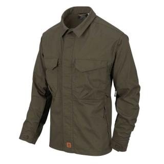 Košile Helikon Woodsman SHIRT - Taiga Green / Black Velikost: L