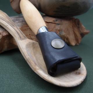 Kožené pouzdro JUBÖ na řezbářské nože Beavercraft Spoon Carving SK1 a Morakniv Carving Varianta: Beavercraft SK1 nebo Morakniv 163