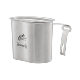 Nerezové pítko s víčkem PATHFINDER 740ml Canteen Cup with Lid